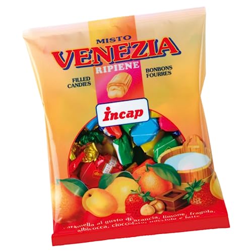 Caramelle Dure Assortite Ripiene Incap Misto Venezia Busta 200 G Senza Glutine