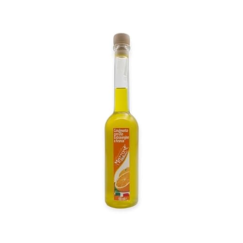 Olio Extra Vergine Di Oliva Aromatizzato All'Arancia-Bottiglia Sinfonia 100 Ml-100% Italiano