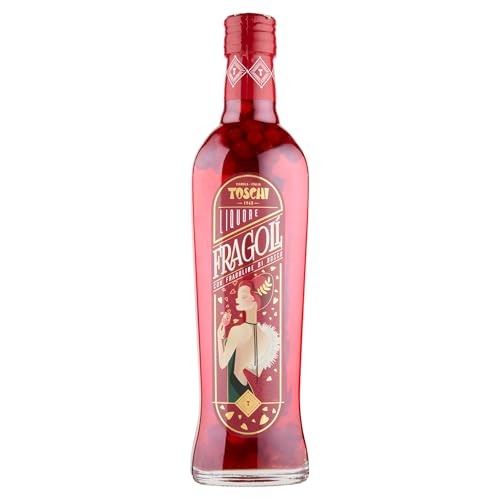 Fragolí Toschi 24% 500 Ml Liquore Con Fragoline Di Bosco Intere