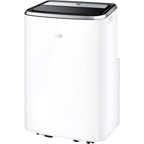 Aeg Chillflex Pro Axp26U338Cw - Condizionatore Portatile (Display Led, Tasti Touch, Telecomando, 30-40 M², Funzione Di Raffreddamento, Ventilatore, Fu