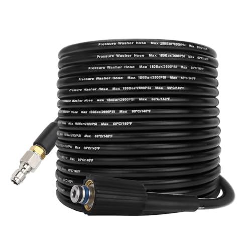 Bear Force Tubo Di Ricambio 10 M X 180 Bar, Compatibile Con Idropulitrice Lavor Super Wash 160
