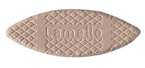 Lamello Tasselli Piatti/Piastrine Di Collegamento Assortite, Misura 0/10/20, 100 Pezzi Per Misura, 144.020
