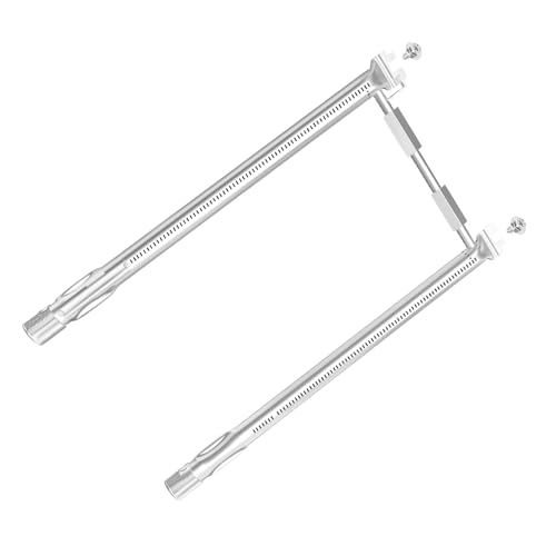 Qulimetal Bruciatore Per Barbecue Sus304 Da 45,7 Cm Per Griglie A Gas Weber Spirit I & Ii E Gs4 Spirit Ii Serie 200, Spirit E-210, E-220, Spirit S-210