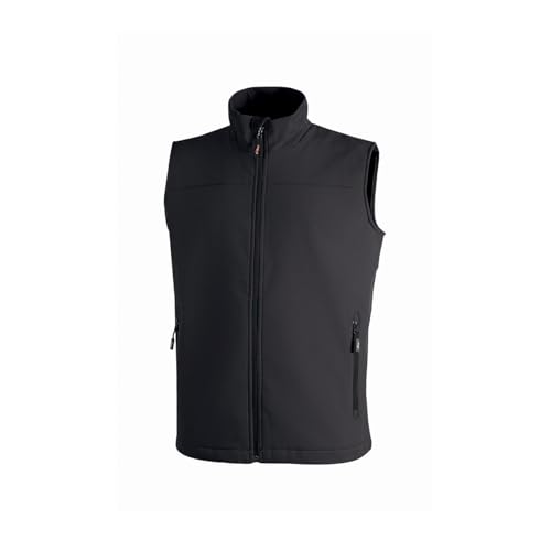 U-Power Veste De Travail Sans Manches Dublino - Noir L - Vêtements De Travail