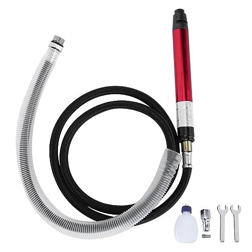 Candeon Micro Smerigliatrice Pneumatica, Smerigliatrice A Matita Ad Aria, 90Psi 65000Rpm Mini Smerigliatrices A Penna Dritta Ad Alta Velocità Con Chia