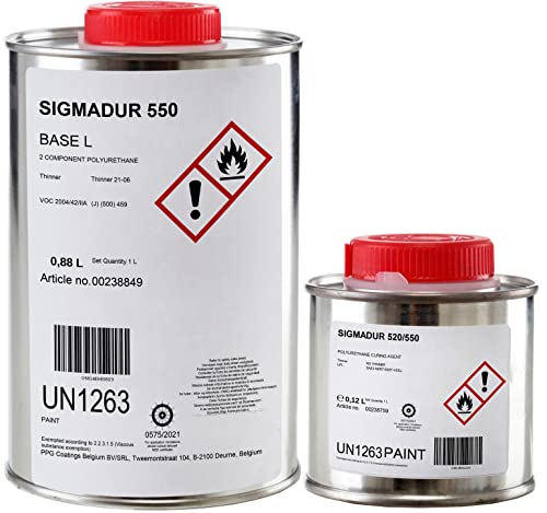 Vernice Poliuretanica Per Barche, Yacht, Kayak, Colore Verde Da 1 L