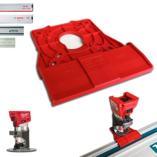 Sle - Adattatore Professionale Per Guida Milwaukee M18 Ftr8 / Ftr-0X Per Makita/Bosch/Festool/Mafell
