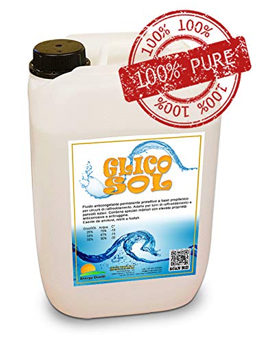 Glicole Propilenico Concentrato 25 Litri Per Impianti Solari, Prodotto Da Diluire