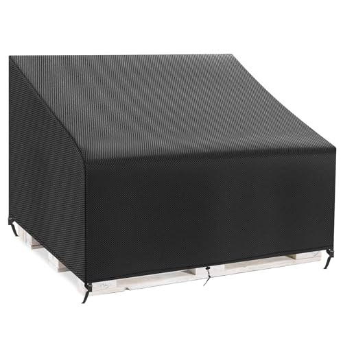Copertura Divano Pallet Esterno Impermeabile，Telo Copridivano Per Pallet Avec Corda Regolabile, Fibbie Regolabili， Copridivano Per Pallet 420D Oxford 