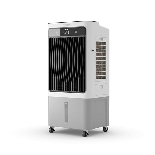 Olimpia Splendid, Peler 40 Raffrescatore Evaporativo, 40 Litri, Purificatore D'Aria Con Pannello Evaporativo, Raffrescamento, Ventilazione, Display To