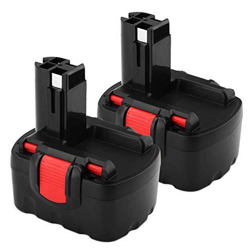 Funmall 2X Bat038 Per Bosch 14.4V Batteria 3.0Ah Bat040 Bat041 Bat140 Bat159 13614 Sostituzione2607335275 2607335533 2607335534 2607335711 2607335465