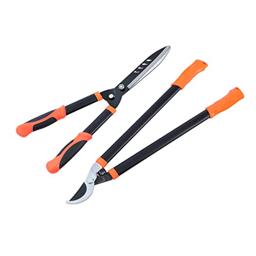 Linzi Garden Loppers Shears Set 2 Pezzi, Cesoie Manuali Da Giardino, Troncarami (Economico)