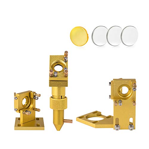 Cloudray Co2 Laser Head Set Per K4060 Co2 Laser Engraver Cutter Accessorio Per Macchina Per Incisione Laser (Intero Set Con Obiettivo D20Mm)
