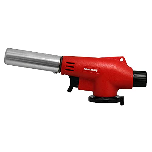 Cannello Per Saldatura Con Becco Bunsen Cannello Per Accendino A Gas Vulcano Con Accensione Piezoelettrica Per Cartucce Di Gas (Bruciatore Per Saldatu