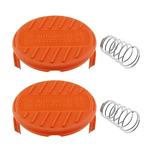 Sg Store 2 Tappi Per Bobina Per Decespugliatore Rc-100-P Compatibile Con Black & Decker Gl530 Gl550 Gl560 Gl570 Gl580 Gh900 Gh600 Gh400 Gh500 Gh610 Gh