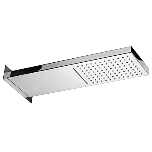 Soffione Doccia Paffoni Doppio Getto Cascade 53X16 Cm In Metallo - Zsof099Cr