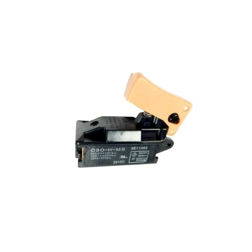 Trade-Shop Interruttore Di Ricambio Compatibile Con Makita Hm 1200, Hm 1200K, Hm 1200B, Hm 1211, Hm 1211 B, Hm 1300, Hm 1301, Hm 1500, Hm 1500 B, Hr 3