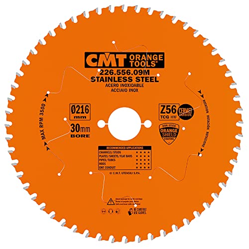 Cmt - 226.556.09M - Lama Cermet X Materiali Ferrosi Hw 216X1.8/1.4X30 Z56 Fwf