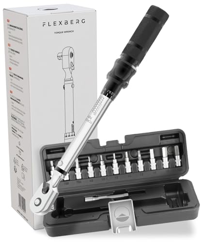 Flexberg® Chiave Dinamometrica [2-20 Nm] | Chiave Dinamometrica Bici | Chiave Dinamometrica Moto | Dinamometrica | Dinamometrica Bici | Chiavi Dinamom