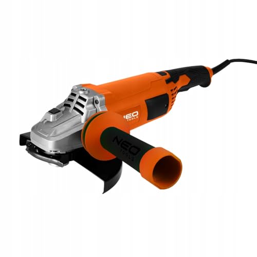 Neo Tools Smerigliatrice Angolare Professionale (Diametro Disco 230 Mm, Potenza 3000 W) 6600 Giri/Min, Protezione Da Sovraccarico, Riduzione Delle Vib