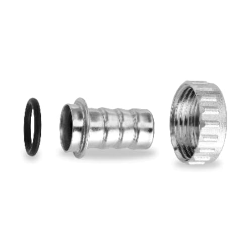 Raccordo Portagomma Completo Nichelato 1" - 1"1/4