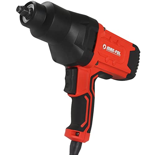 Marpol Set Avvitatore Elettrico Ad Impulsi Sostituzione Pneumatici E Riparazione Auto Officina Reversibile Compatto 1/2" 800Nm 950W 2200Giri/Min 230V