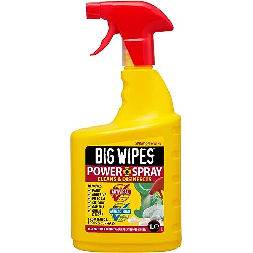 Big Wipes Bgw2448 1 L 4 X 4 Di Spray, Colore: Nero