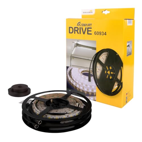 Schellenberg 60934 Led Striscia Smart Drive, Nastro Luminoso Per Garage Smart Drive Schellenberg, 7200 Lumen, Bianco Freddo