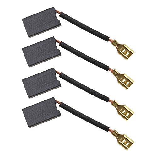 Create Idea 4 Confezioni Di Spazzole Di Carbone 22X12,4X6,2 Mm Compatibile Con Macallister Cod251Lsm Mms255Sl Troncatrice E Trapano A Percussione Hilt