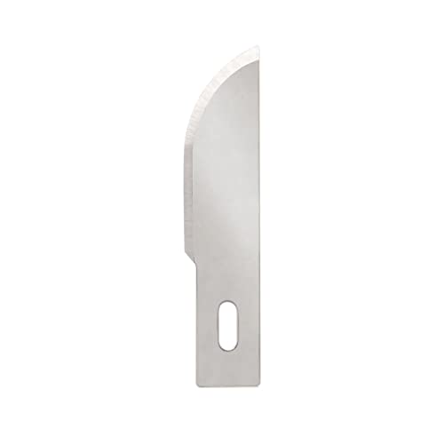 Fiskars Original Lame Di Ricambio Per Taglierino A Bisturi Fiskars, Nr. 22, 5 Pezzi, Acciaio Di Qualità, Argento, Lama Ad Alte Prestazioni, 1024403