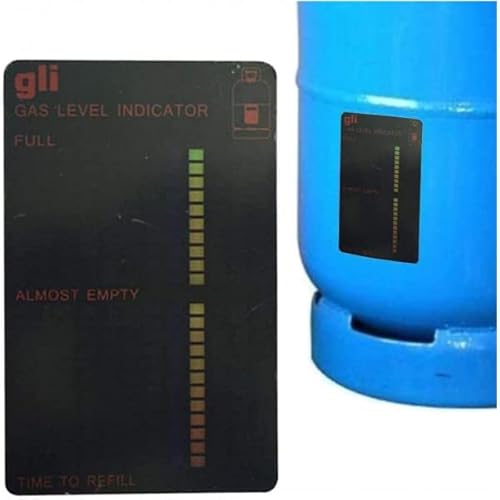 Stickerslab - Indicatore Magnetico Di Livello Del Gas Per Barbecue Da Campeggio