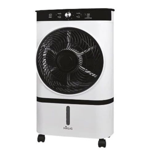 Ventilatore Evaporativo Oscillante Raffrescatore A 3 Velocità Con Ruote Icespace Niklas