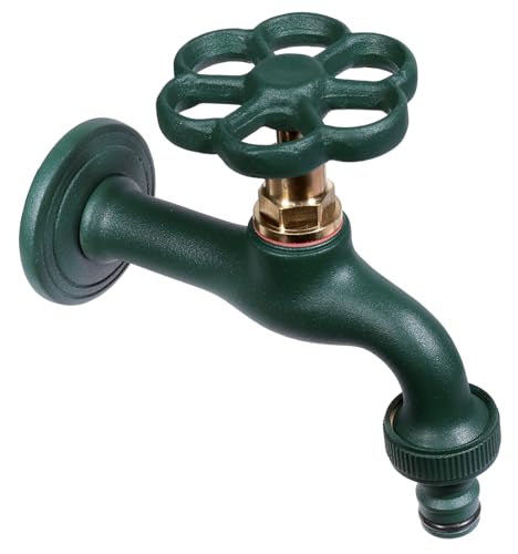 Rubinetto Colorato Per Fontana Da Giardino In Ottone Belfer Rub/024 Verde