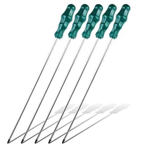 Set Di Cacciaviti Torx Iong: Wiyety Set Di 5 Cacciaviti Torx Con Manici Ergonomici, Cacciavite Magnetico, T15 - T30, 400 Mm