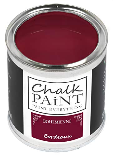 Chalk Paint Everything Bohemienne Bordeaux 250 Ml - Senza Carteggiare Colora Facilmente Tutti I Materiali