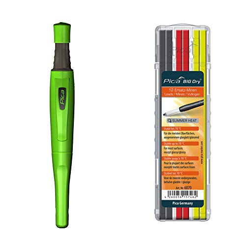 Pica-Big Dry 1 X Pennarello + 12 Ricariche 6070 Graphite Summer Heat