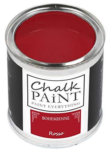 Chalk Paint Everything Rosso 250 Ml - Senza Carteggiare Colora Facilmente Tutti I Materiali