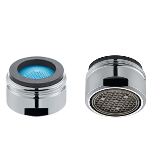 Schläfer 100016 | Rompigetto Anticalcare Universale Per Rubinetto M24X1, Filtro In Acciaio Con Filetto M22X1, Rompigetto Perlator Classe A Da 13,5 Lit