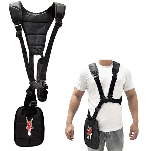 Hippotech Tracolla Per Decespugliatore Da Giardino, In Nylon, Adatta Per Decespugliatore