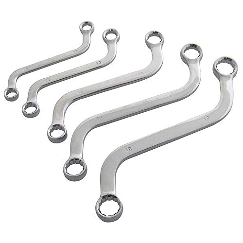 C Tipo S Forma Bent Bend A Forma Di Bi Hex Ring Wrench Tool Ring Wrench Chiave A Cricchetto Chiave In Acciaio Al Cromo Vanadio Luce E Portatile