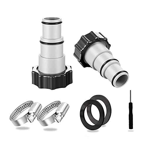 Adattatore Piscina A Per Piscina Intex, Adattatore Tubo Per Piscina, Con Filettatura Interna Da Avvitare, Set Di Collegamento Adattatore Tubo 32-38 Mm