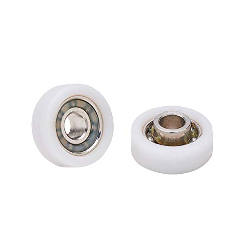 Cuscinetti Box Doccia Rotelle A Sfera Di Ricambio In Acciaio Per Ante Doccia A Scorrimento Kit 2 Pezzi Ec-3310