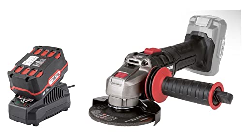 Smerigliatrice Angolare Senza Fili Parkside Performance 20V Con Batteria E Spazzole Per Caricabatterie Rapido Motore
