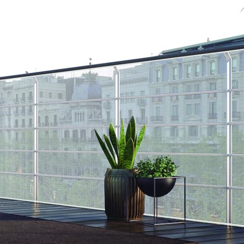 Reti Pvc Colorado Bianca - Maglia Mm. 20X20