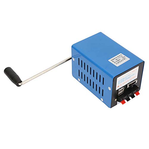 Generatore A Manovella, Generatore Di Carica A Manovella Portatile Ad Alta Potenza Ricarica Usb Dinamotore Di Emergenza Per Elettricità Di Emergenza,