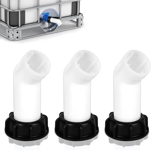 3 Pcs Ibc Adattatore, Adattatore Serbatoio Ibc, Valvola Ibc, Rubinetto Ibc Per Serbatoi D'Acqua Ibc, Valvole Di Tonnellaggio, Per Ibc Adattatore Rubin