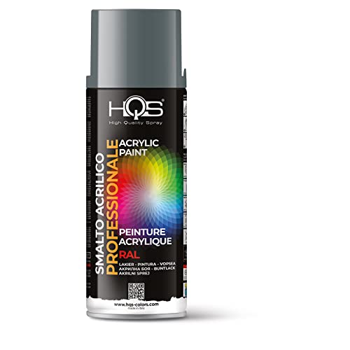 Hqs Bomboletta Di Vernice Spray Acrilica Colori Ral (Ral 7005 Grigio Topo)