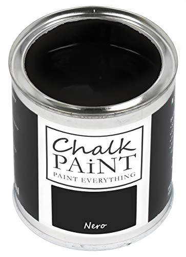 Chalk Paint Everything Nero 250 Ml - Senza Carteggiare Colora Facilmente Tutti I Materiali