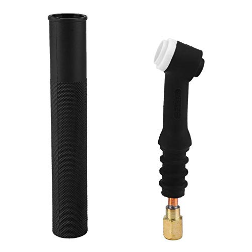 Welding Torch Head Body, 3/8-24Unf Interface Tig Welding Torch Head Body Flexible Wp-9 Series 125Amp Air Cooled Welding Accessories(9F)