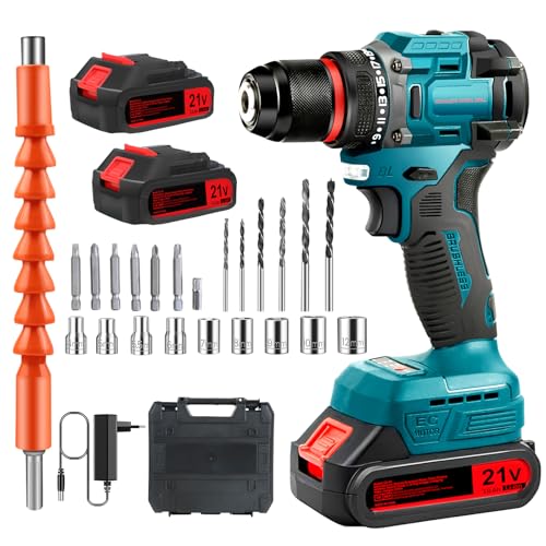 Brushless Avvitatore A Batteria 21V, Trapano Avvitatore Batteria, Trapano Avvitatore A Percussione Batteria, Avvitatore A Impulsi A Batteria, Avvitato